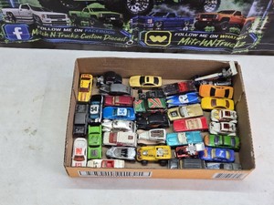 Lot of Hot Wheels Diecast Cars Including Various Models and Years