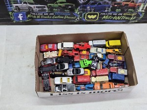 Lot of Various Diecast Toy Cars Including Majorette, Corgi, Husky, and Jada Toys Model Vehicles