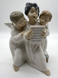Lladro Porcelain Angel Choir Figurine - 7 in