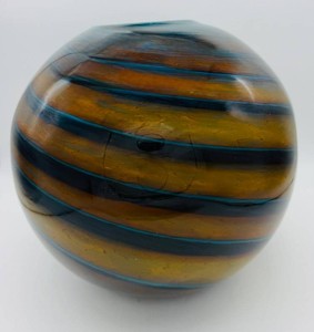 Whitefriars Art Glass Globe - 11 in