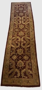 Classic Wool Collection Traditional Floral Area Rug 25 X 94 in