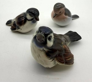 B&G, Goebel & Assorted Bird Figurines Mixed Lot (Lot of 3)