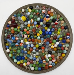 Vintage Glass Marble Collection Mixed Lot #1