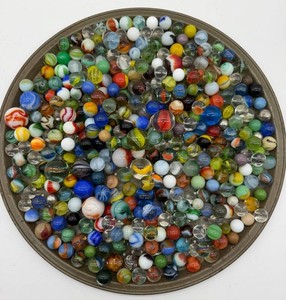 Vintage Glass Marble Collection Mixed Lot #2