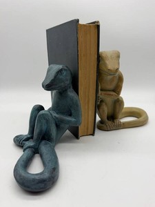 Vintage K. Findling 1996 Lizard Bookends