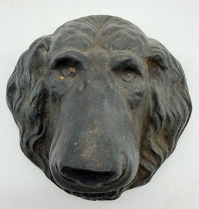 Vintage Antique Dog Relief Wall Hanging - #2