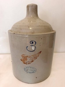 Red Wing Pottery 3-Gallon Stoneware Jug