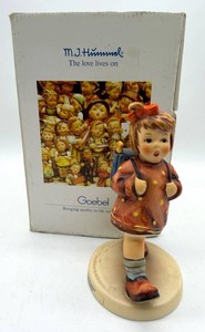 Vintage M.I. Hummel Goebel Schoolgirl Figurine #409 - 5 14 in.