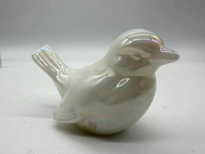 Fenton Iridescent Glass Bird Figurine