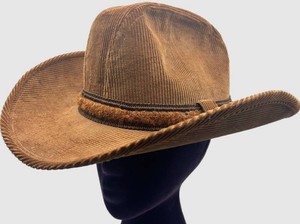 Larry Mahan Rodeo Multi Corduroy Cowboy Hat Size 7 18