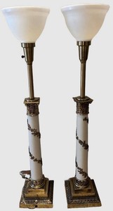 Vintage Stiffel Table Lamps - Matching Pair