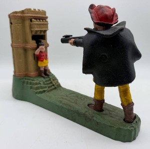 Contemporary Robin Hood Castle Archer Figural Display - 7 Inches