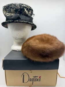 Vintage Daytons & Adolfo II Paris Hats (Lot of 2)