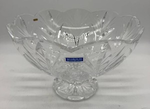 Marquis by Waterford Crystal Pedestal Bowl - 10 X 6 in