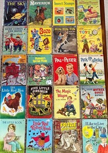 Vintage Little Golden Books Including the Sky (Lot of 20)