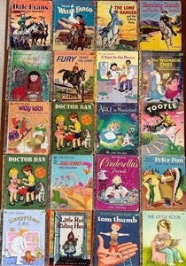 Vintage Little Golden Books Including Dale Evans
