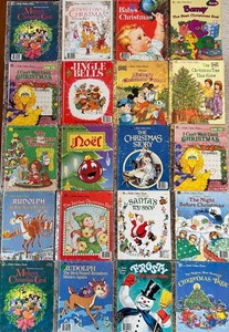 Vintage Little Golden Books Including Mickeys Christmas Carol (Lot of 20)