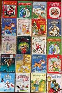 Vintage Little Golden Books Including the Night Before Christmas (Lot of 20)