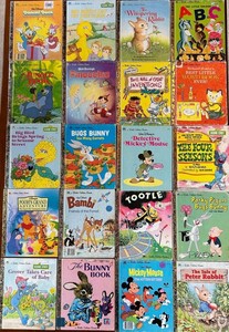 Vintage Little Golden Books Including Donald Duck