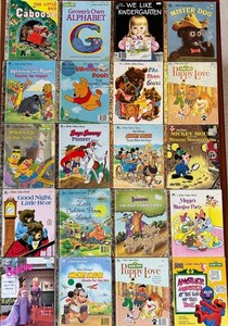 Vintage Little Golden Books Including the Caboose (Lot of 20)