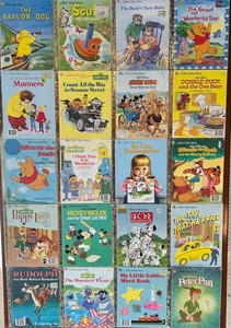 Vintage Little Golden Books Including the Sailor Dog (Lot of 20)