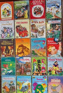 Vintage Little Golden Books Including a Childs First Book (Lot of 20)