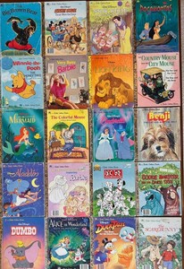 Vintage Little Golden Books Including the Big Brown Bear (Lot of 20)
