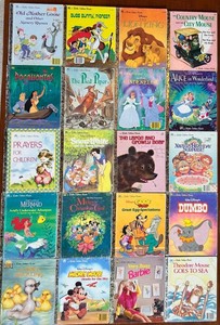 Vintage Little Golden Books Including Old Mother Goose and Other Nursery Rhymes (Lot of 20)
