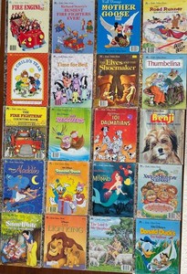 Vintage Little Golden Books Including Fire Engines (Lot of 20)