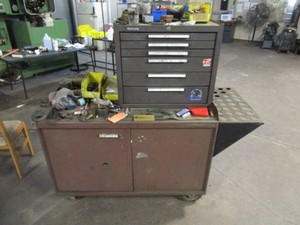 Rollinbg Bench, Kenedy Tool Box & Misc Items