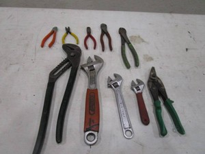 Crescent Wrenches, Pliers, Side Cutters