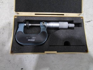 Mitutoyo 0-1 Flange Micrometer