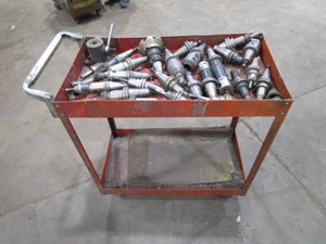 Tool Holders, Tooling & Cart