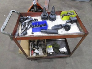 Tool Holders, Tooling & Cart