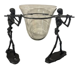 A - Pottery Barn Walking Dead Skeleton Serving Bowl