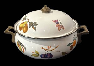 A - Tabletops Unlimited Fruit Covered Casserole Dish