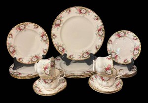 A - Vintage Royal Albert Celebration China Service for 4