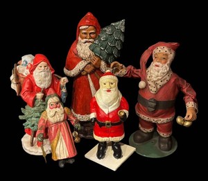 A - Santa Figurines