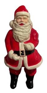 C - Vintage Lighted Santa Claus Christmas Decoration