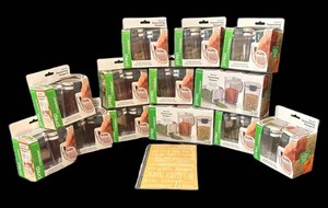 A - New Seasoning Keepers by Progressive Prepworks with Labels