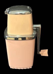A - Vintage Swing-A-Way Manual Countertop Ice Crusher