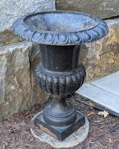 BY - Cast Iron Urn Planter