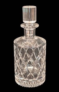 C - Waterford Crystal Eastbridge Decanter with Faceted Stopper