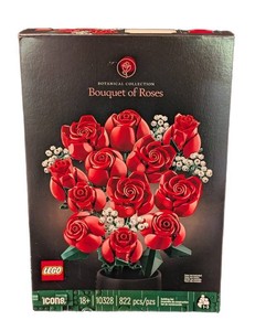 B - Building Set - LEGO Bouquet of Roses 10328, 822-Piece New