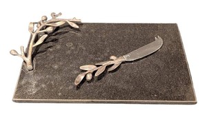 Cheeseboard - Michael Aram Olive Branch With Knife