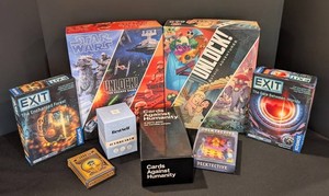 C - Card Game Mixed Lot - 8 Assorted Games Including Star Wars & EXIT