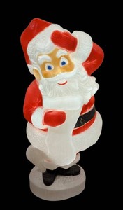 B - Santa Blow Mold Christmas Decoration 43in