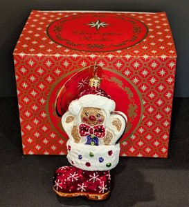 A - Christmas Ornament - Christopher Radko Gingerbread Surprise