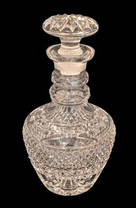 C - Vintage Crystal Decanter