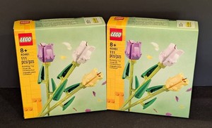A - LEGO Flower Building Toy Set - 40461 111-Piece (Lot of 2)